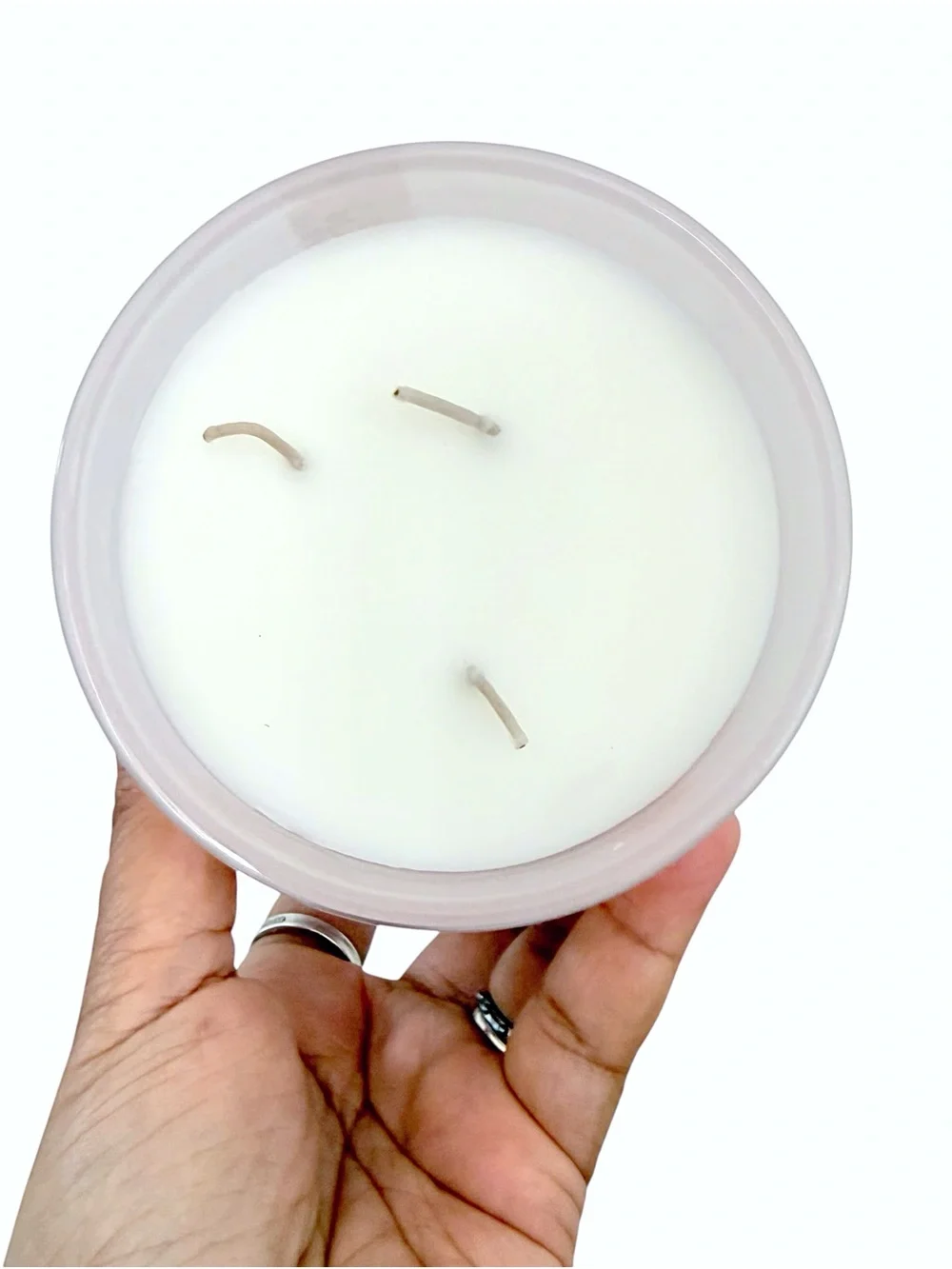 Sand + Fog Lavender Musk Large Scented Candle - Pink 21 oz.
